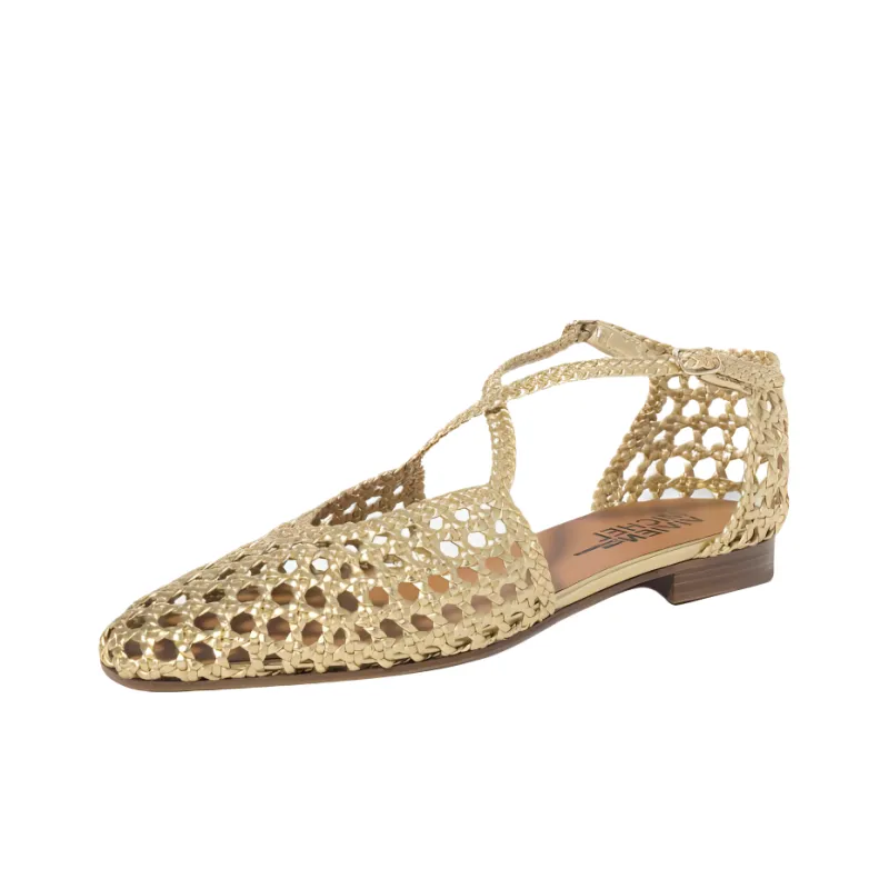 MICHEL VIVIEN Milo Casual Single Shoes Women's Gold-2