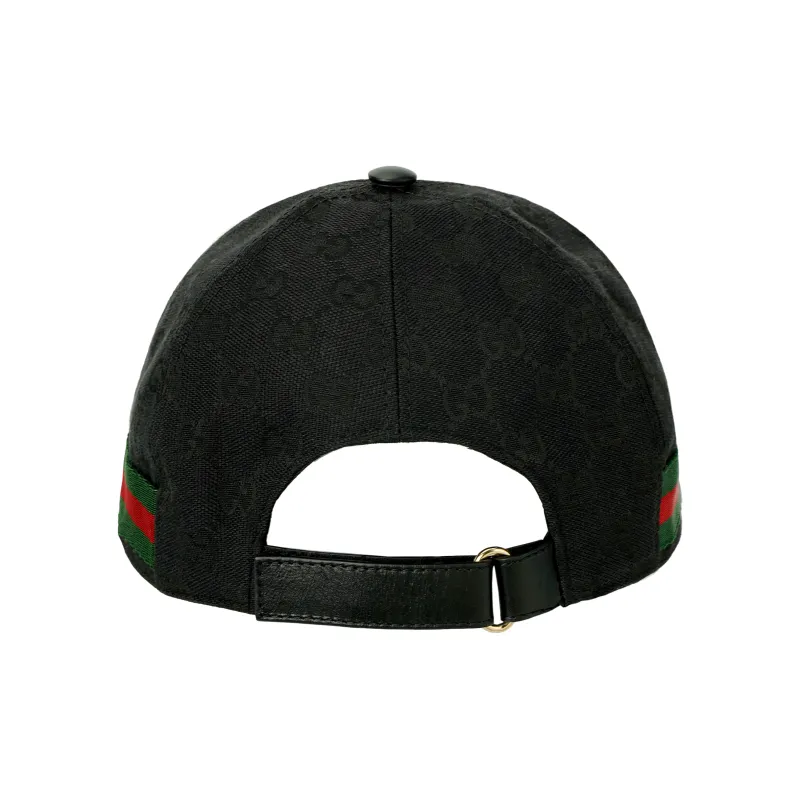 GUCCI Original Gg Canvas Baseball Hat With Web-3