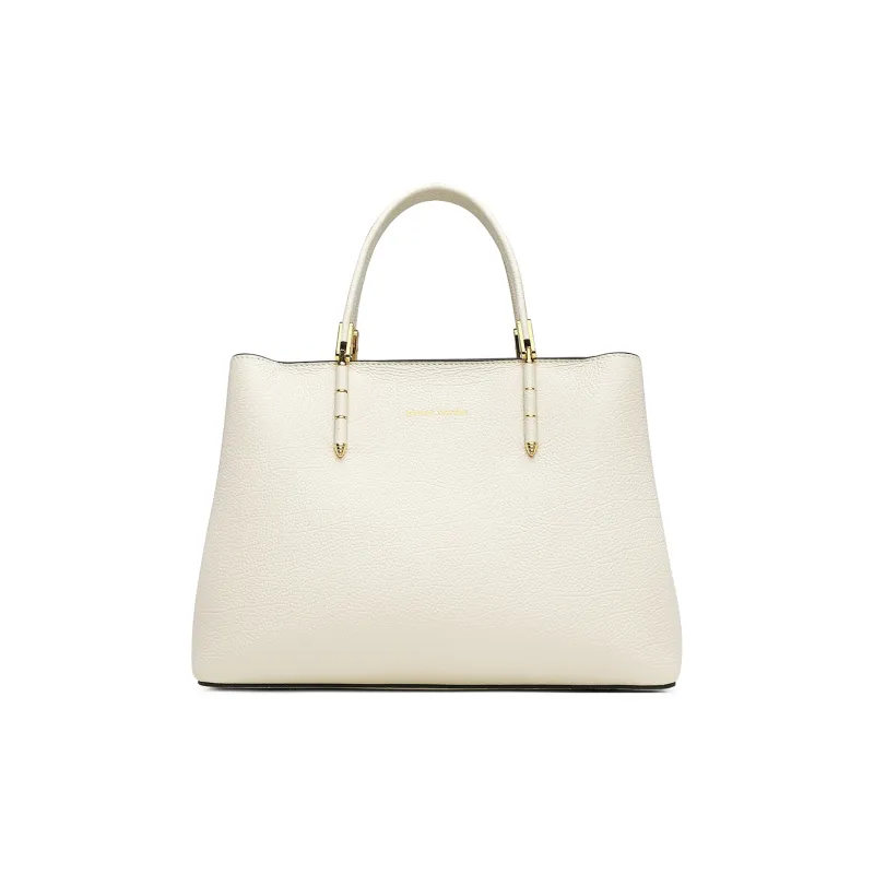 PIERRE CARDIN Top Grain Cow Leather Handbag Regular Women's Multicolor-6