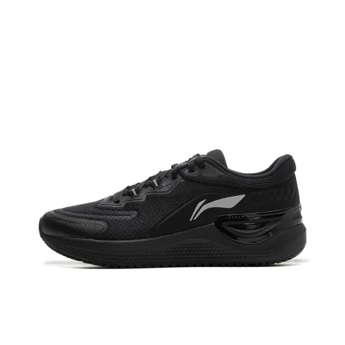 LiNing Eazgo V2 Cushioning Wear-Resistant Low-Top Running Shoes Women's Black