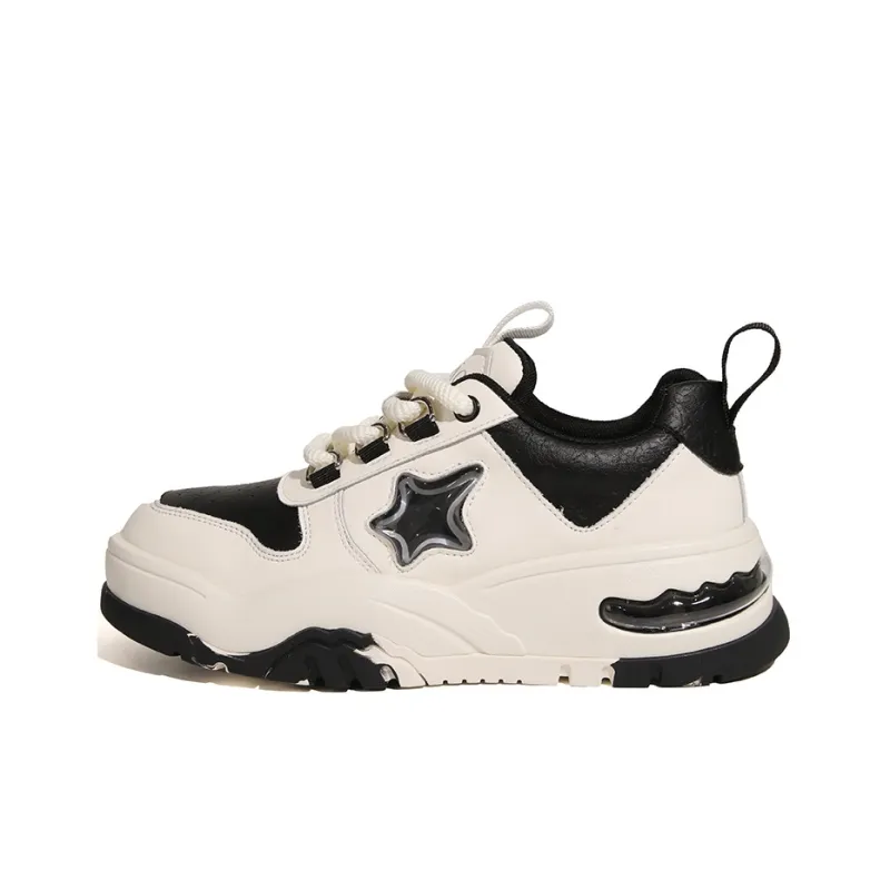 XIAOFAMIAO Fashion Versatile Korean Style Multicolor Sports Casual Platform Height Increasing Skateboard Shoes Women's-3