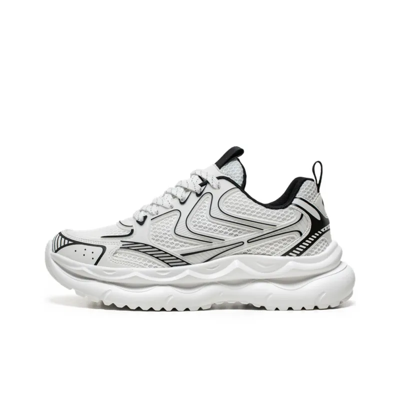 JKEM Breathable Height Increasing Low-Top Chunky Sneakers Men's-5
