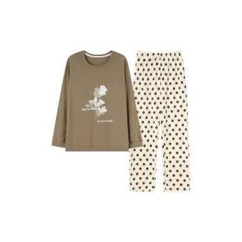 MADALLO Pajama Set Spring And Fall Season Women's Jasper Rose