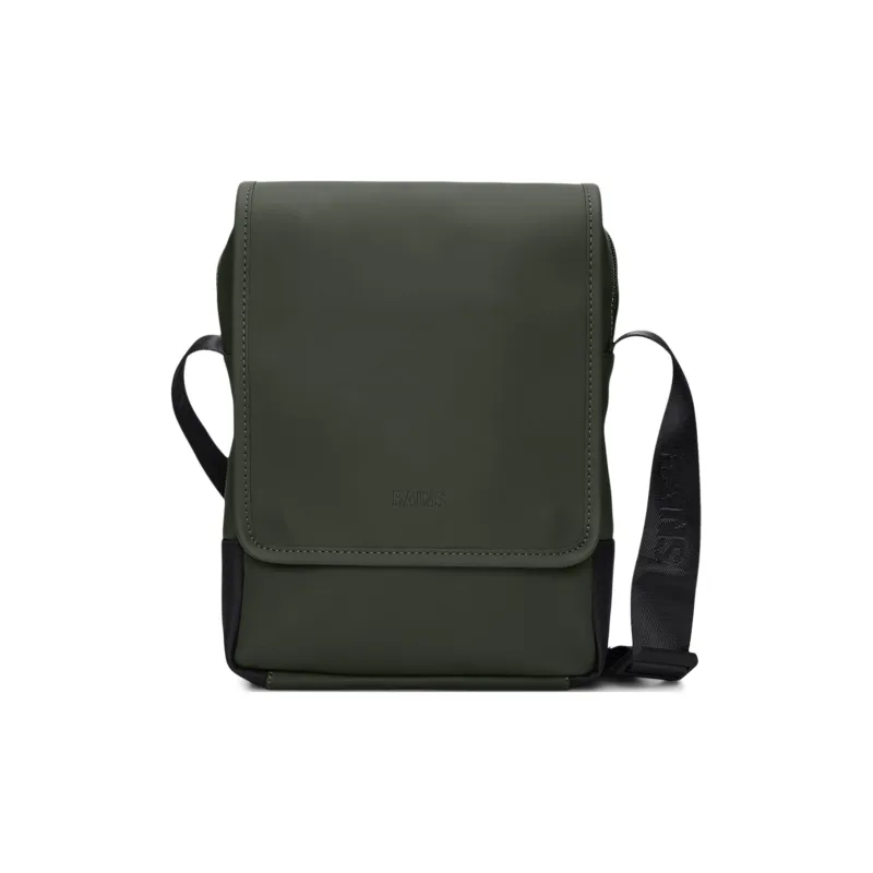 Rains Polyester Blend With Polyurethane Shoulder Bag Regular Unisex Black/Green/Gray/Bay Blue-0