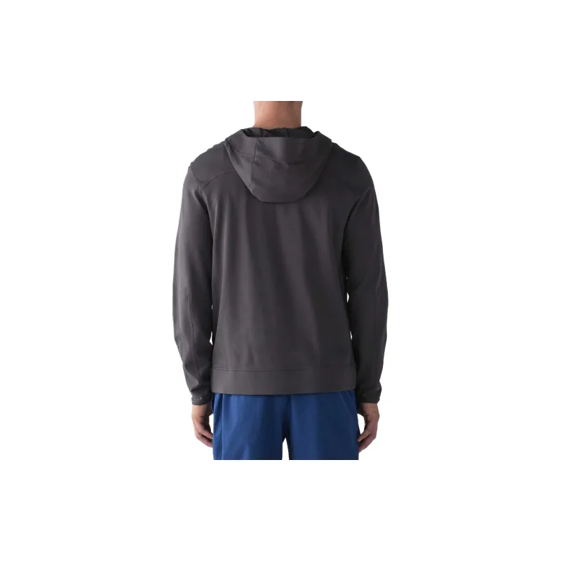 Lululemon Clock Out Sweatshirt Men's Black Gray-1