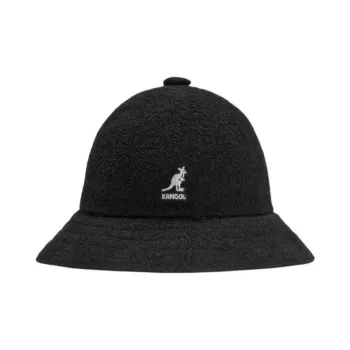 KANGOL Modified Acrylic Bucket Hats Women's Black