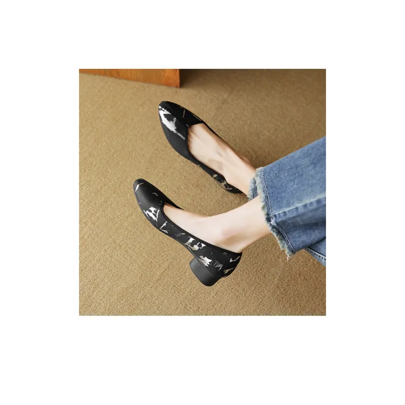 Echo&yolo Casual Single Shoes 3cm Women's-2
