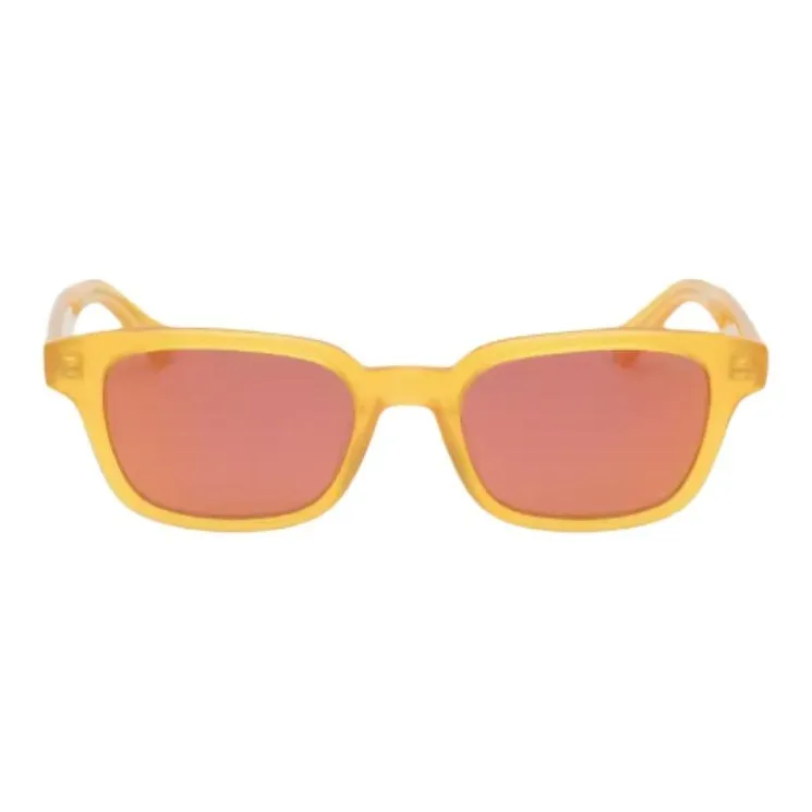 Stussy Subject To Official Website Square Sunglasses Unisex Black-1