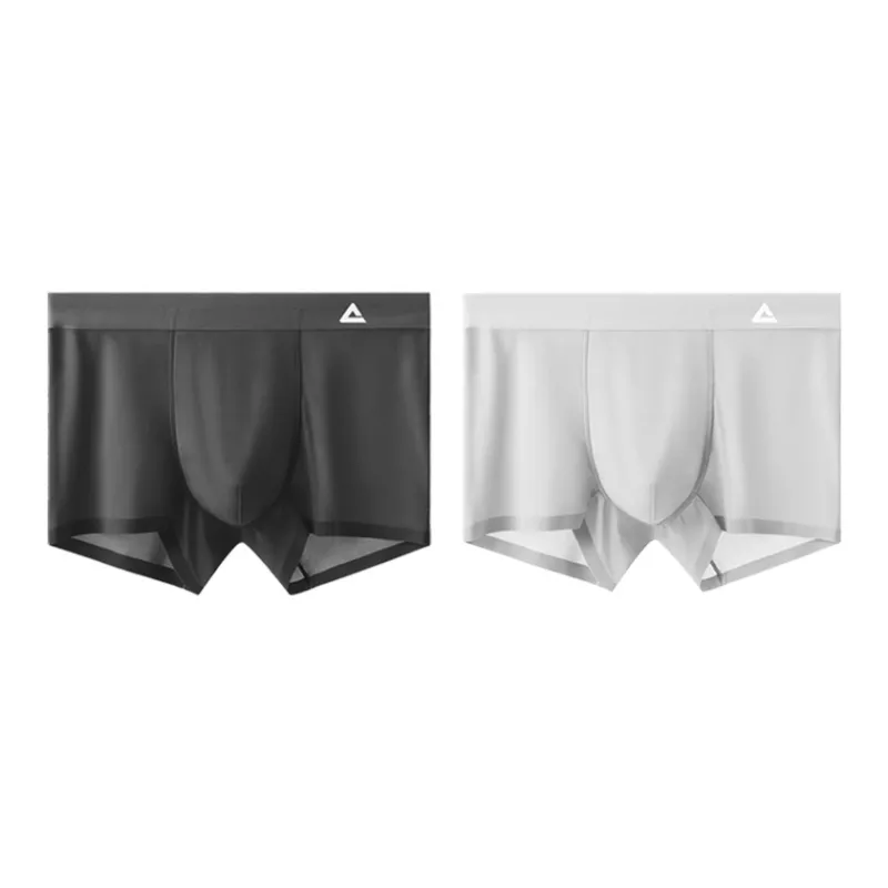 PEAK Ice Silk Underpants, Lightweight Base Layer With High Stretch And Smooth Texture Men's Multicolor Multiple Pieces-33