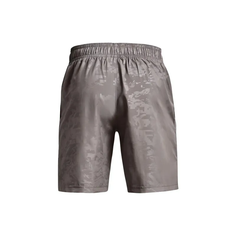 Under Armour Woven Collection Basketball Shorts Men's Gray-1