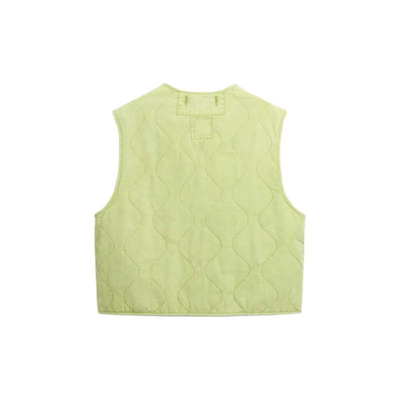 ZARA Vests Men Lemon Yellow-1