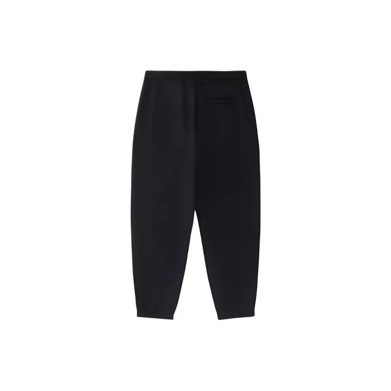 FILA FUSION FOB Series Knitted Sports Pants Men's Black-1