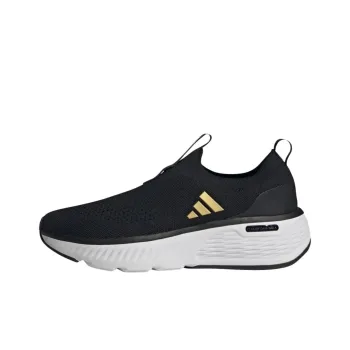 Adidas Cloudfoam Anti Slip Wear Resistant Low Top Casual Shoes Women's Black