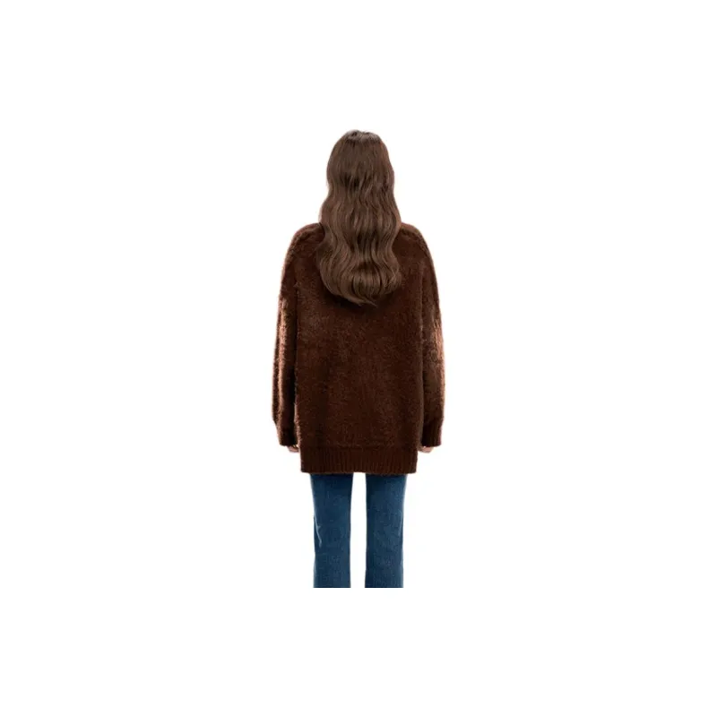 Juden Choi Knitwear Women's Coffee-0