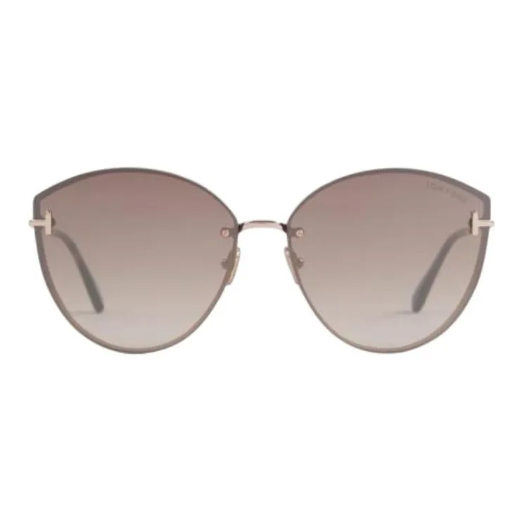 TOM FORD Evangeline Oversize frame Sunglasses-1