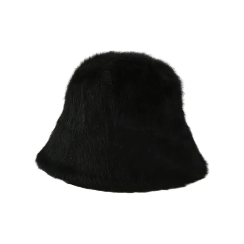 Cranta Komeia Rabbit Fur Bucket Hats Women's
