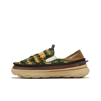 MERRELL HUT MOC 2 PACKABLE COZY Lightweight Low Top Outdoor Recreation Men's Yellow Green