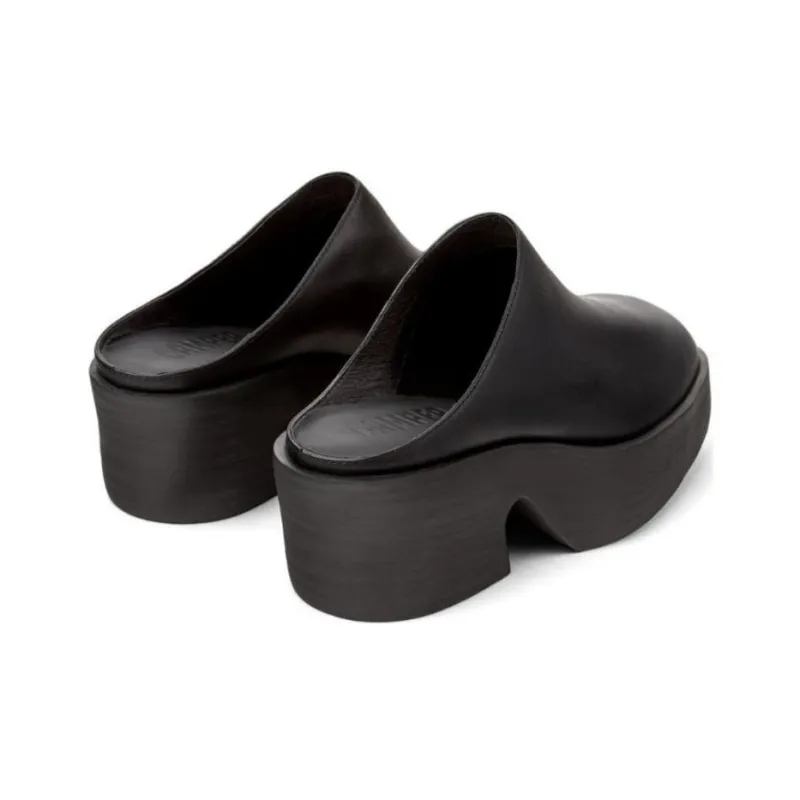 CAMPER Closed Toe Slippers Women's Black-3