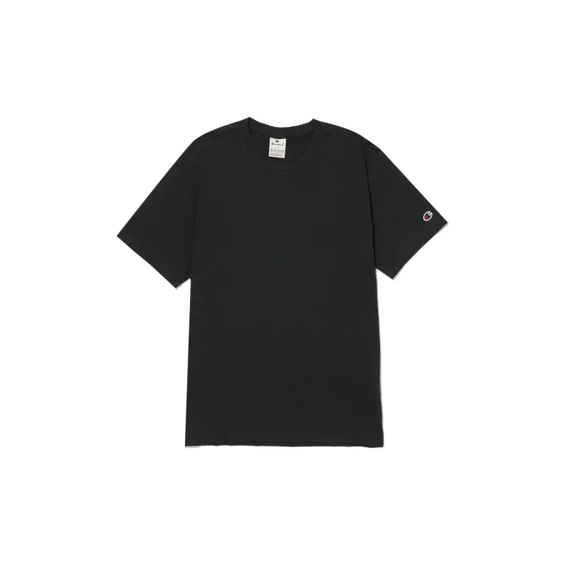 Champion T Shirts Unisex 2 Pack Beige+Black-3