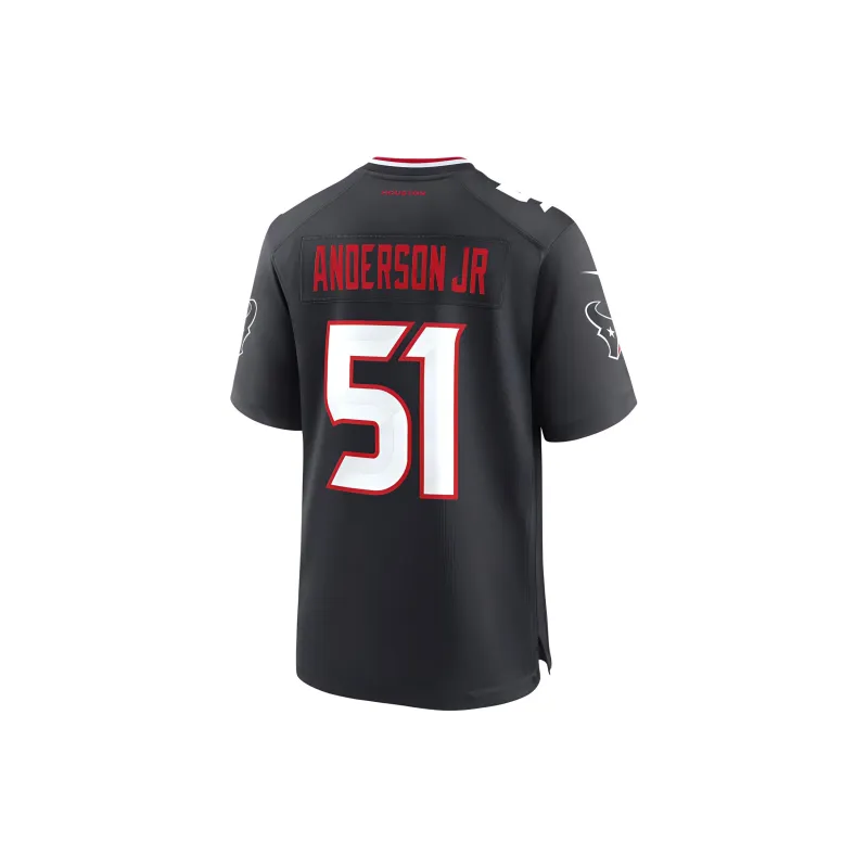 Nike x NFL Houston Will Anderson Jr. Texans T-Shirt Men's Marine-1