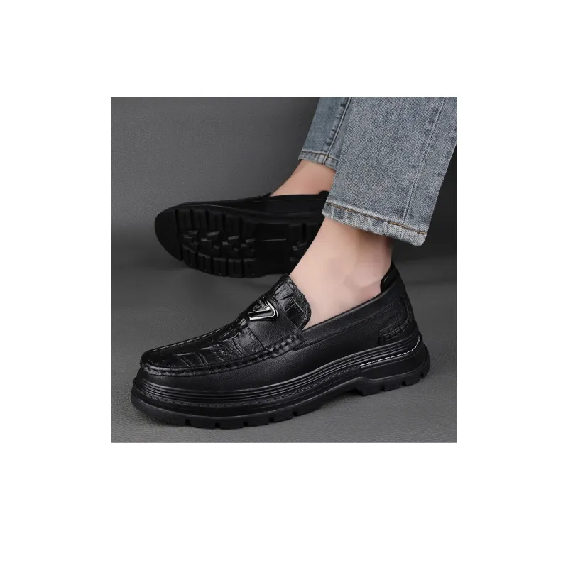 CKVUSAMG Loafers Men Black/Burgundy-4
