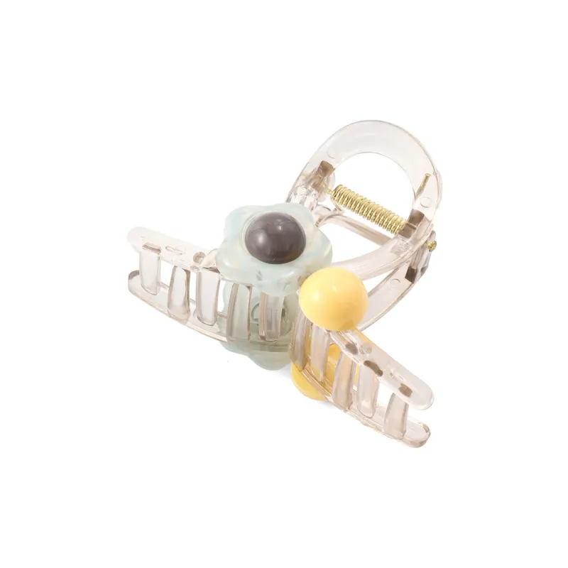 ZANC Hair Clips Women's White Pink Green Blue-13