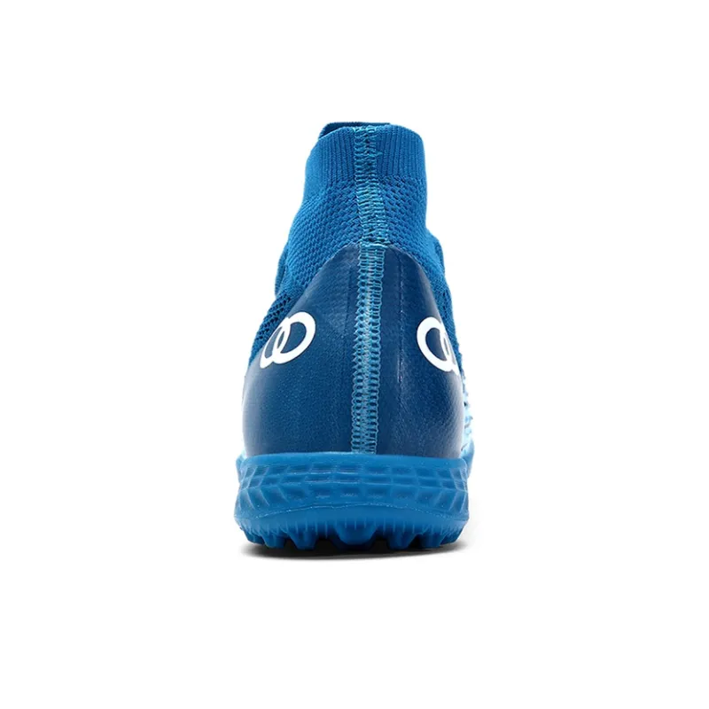 VAKY Soccer Shoes Unisex High Top Aqua-3