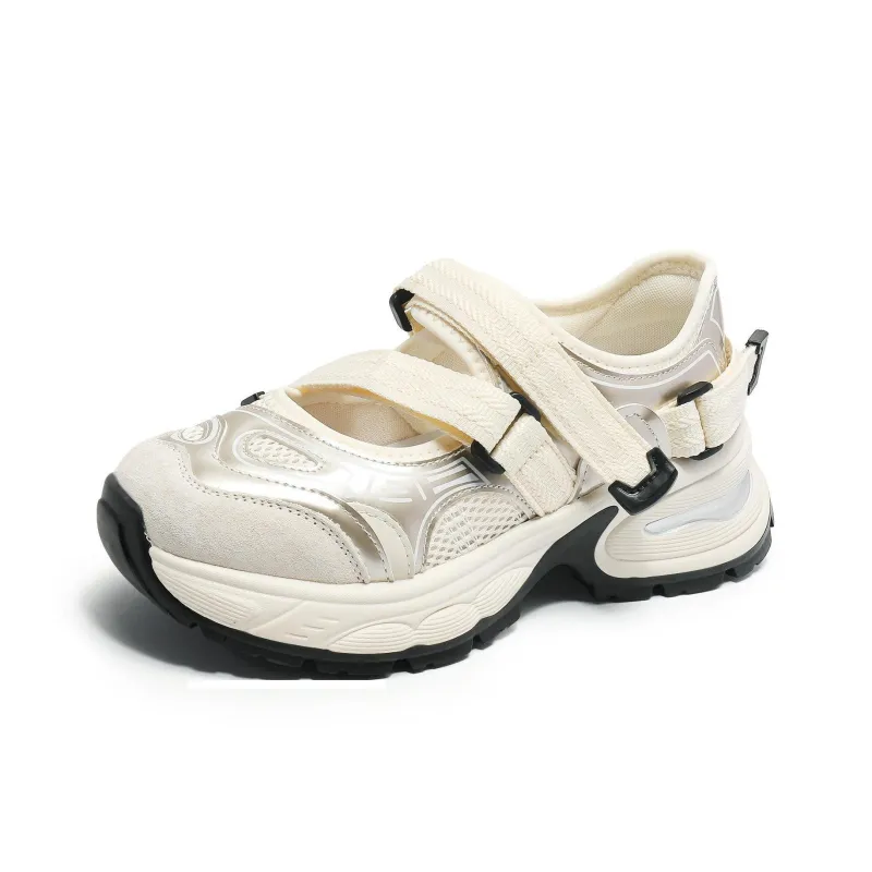 BAFFN Breathable Low Top Casual Shoes Women's Ecru-5