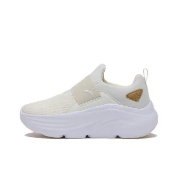 PUMA Prowl Anti Slip Wear Resistant Low Top Casual Running Shoes Women's Ecru