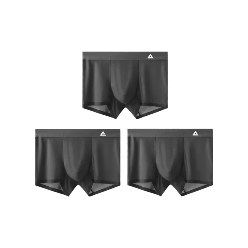 PEAK Ice Silk Underpants, Lightweight Base Layer With High Stretch And Smooth Texture Men's Multicolor Multiple Pieces-2