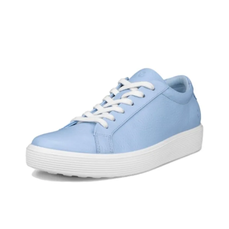 Ecco Low Top Skateboard Shoes Women's Sky Blue-2