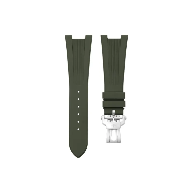 VAGENARI Rubber Strap Compatible With Audemars Piguet Royal Oak 5711.5712.5726.5980 Platinum Models Unisex-34