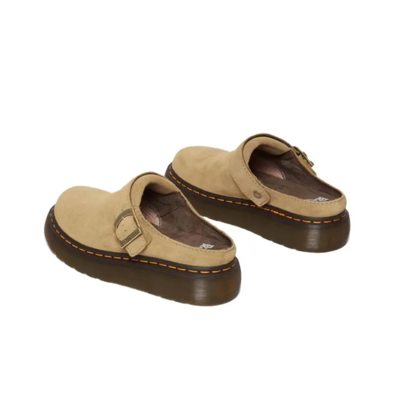 Dr. Martens Laketen Suede Flatform Mules Women's-3
