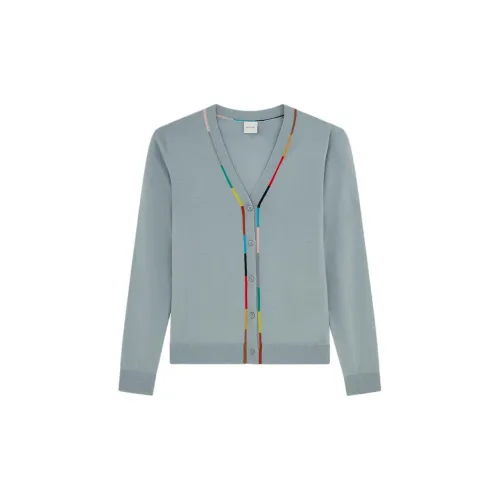 Paul Smith Classic Striped Series Sweaters Women's Light Blue