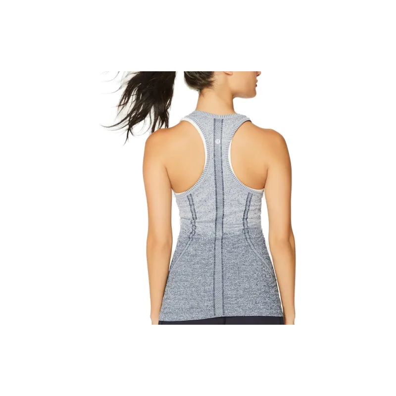 Lululemon Swiftly Tech Ombre Sprinkle Sport Vests Women's Cast White-1