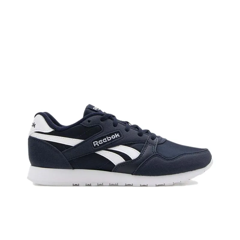 Reebok Royal Ultra Anti-Slip Wear-Resistant Low-Top Casual Shoes Unisex Marine Blue-1