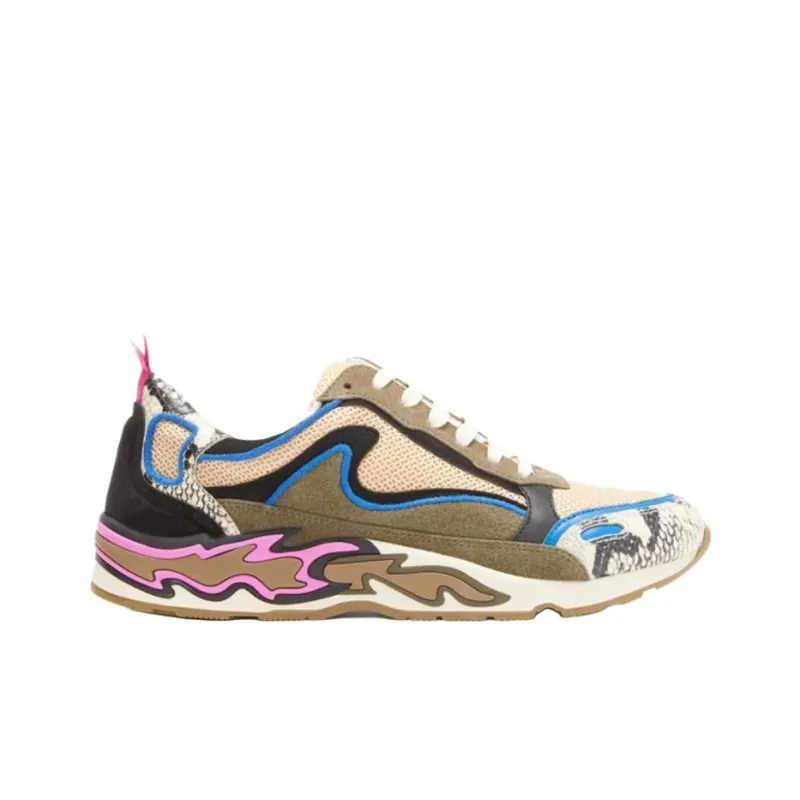 Sandro Low Top Casual Shoes Women's Umber-1