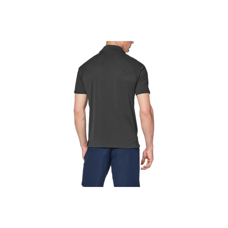 Lululemon Warped Sense Polo Shirt Men's Charcoal Black-1