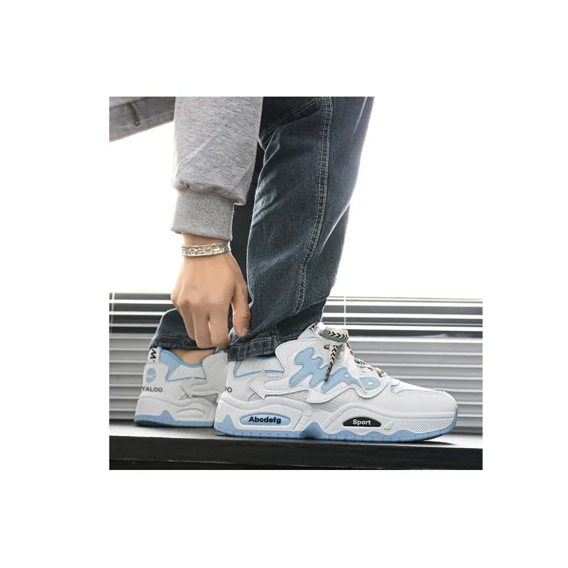 Yalu Breathable And Lightweight Low Top Chunky Sneakers Men's-5