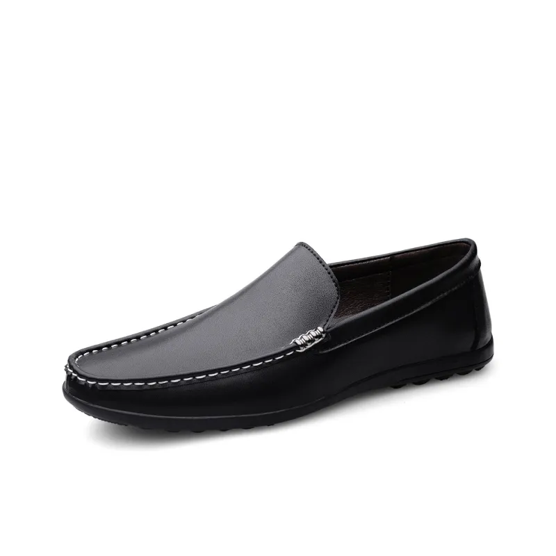 King Jinmai Men's Casual Shoes Men Low Top Black, Gray-3