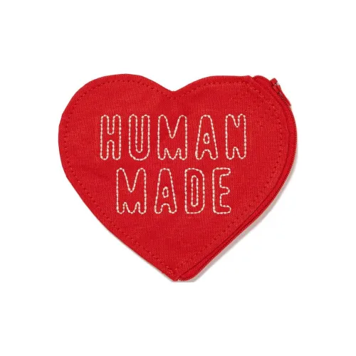 HUMAN MADE Cotton Coin Purse Regular Women's Red