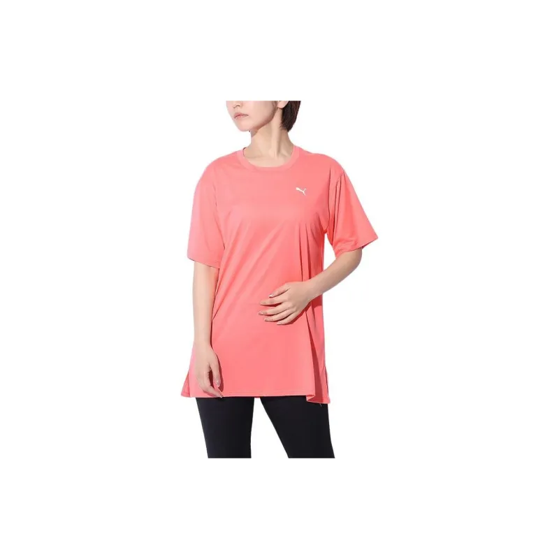 PUMA T Shirts Women's Pink-3