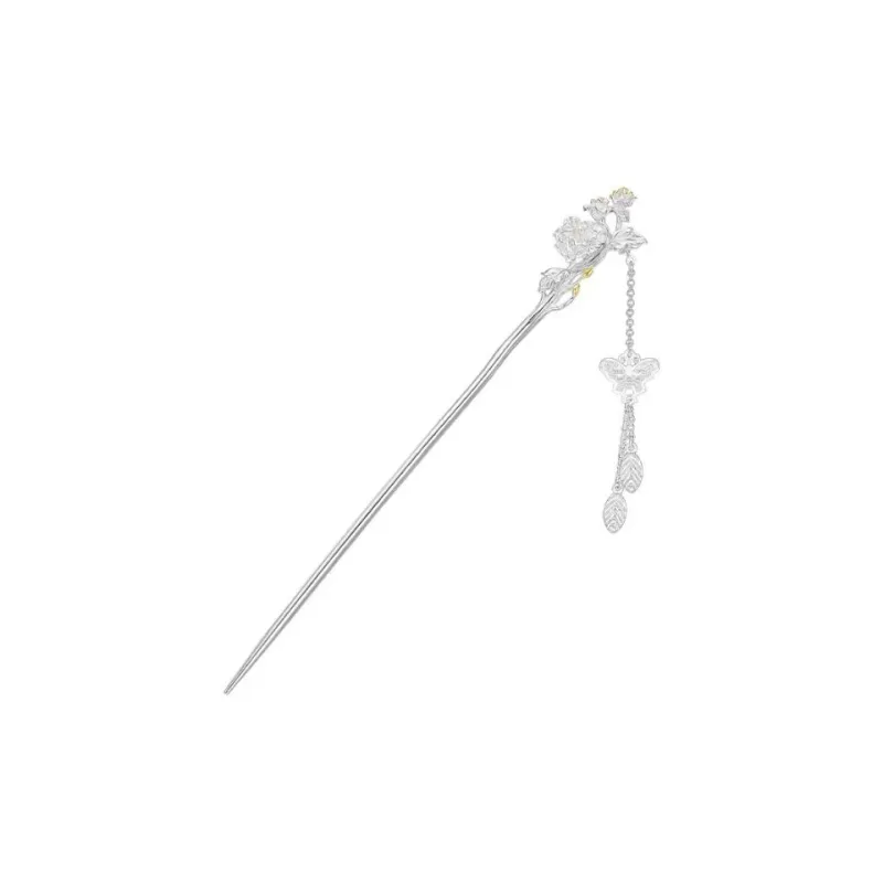 AVIVI Alloy Plated 925 Sterling Silver Hairpins Women's-18