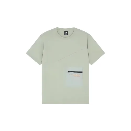 New Balance T-Shirts Men Light Green