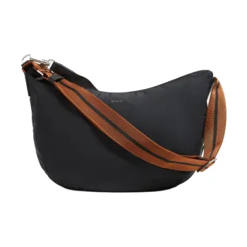 Zegna Polyester Hobo Bag Shoulder Bag Crossbody Bag Mini Men's Black