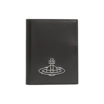 Vivienne Westwood Leather Wallet Women's Black