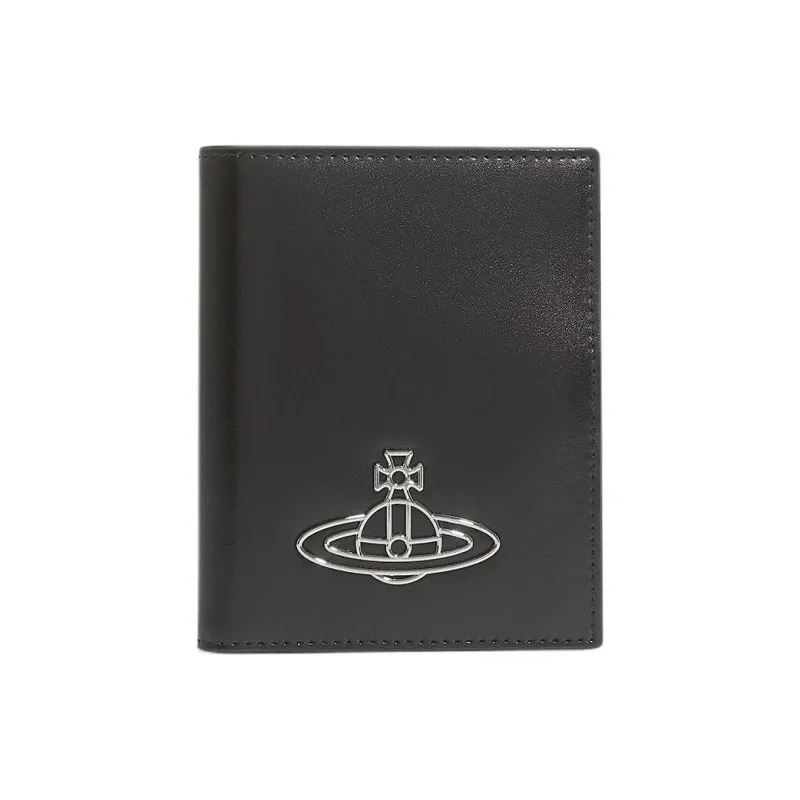 Vivienne Westwood Leather Wallet Women's Black-0