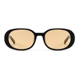 Black Frame with Tea Brown Lens