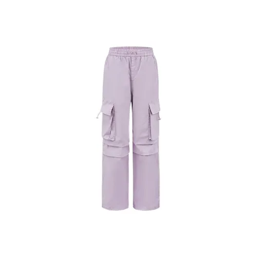 URBAN REVIVO Cargo Pants Women's Light Purple