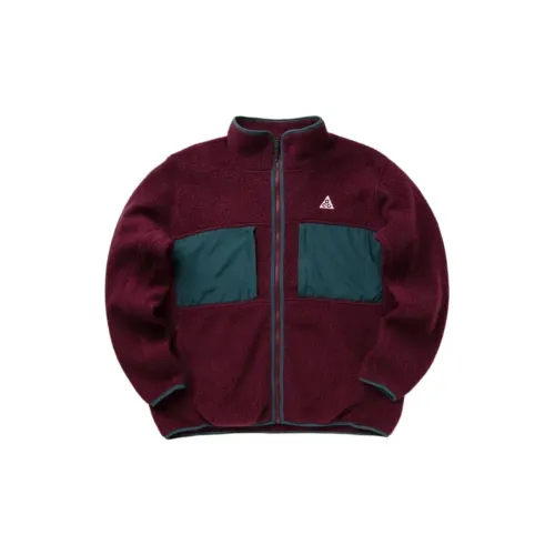 Nike ACG Velvet Jackets Men Deep Red